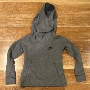 Nike Sportswear Kids Gray Hoodie